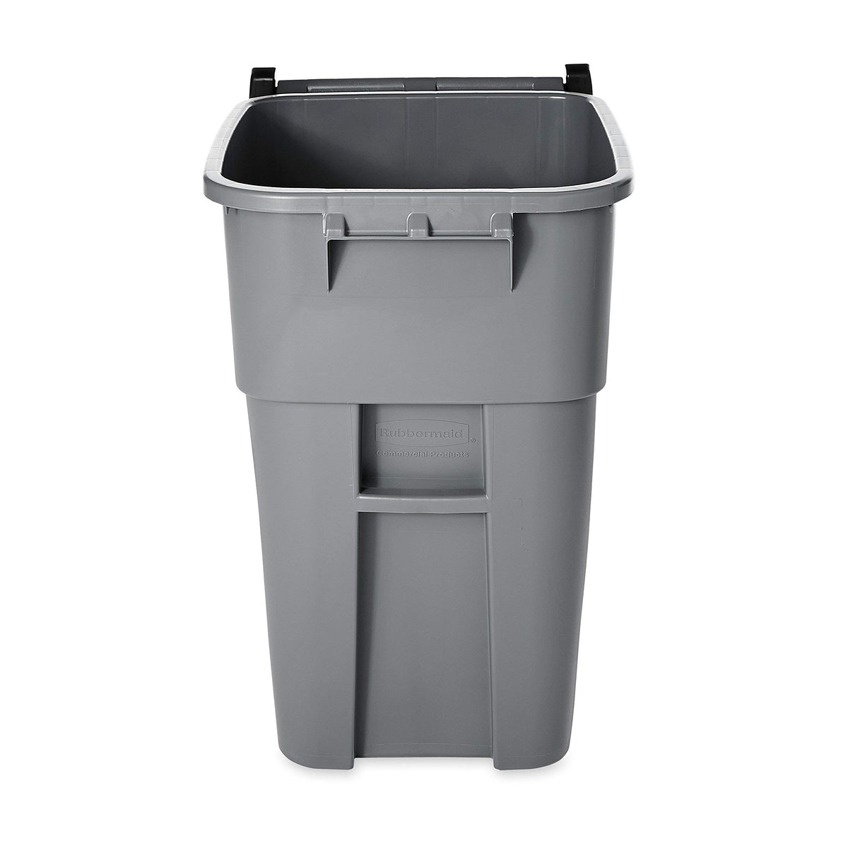 65 Gal Plastic Trash Can with Wheels O375842