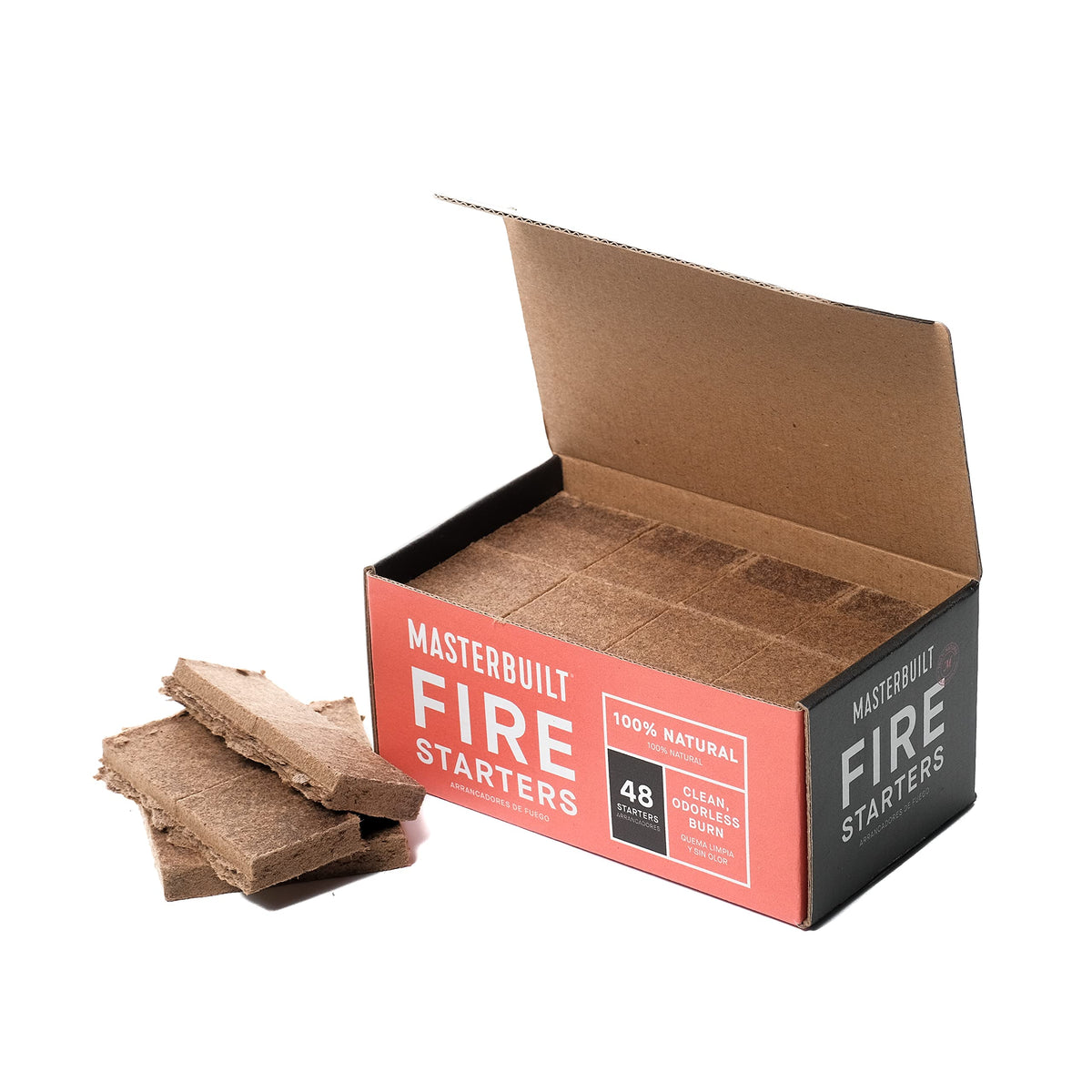 16 lb Lump Charcoal + 48 Fire Starters Bundle U5500
