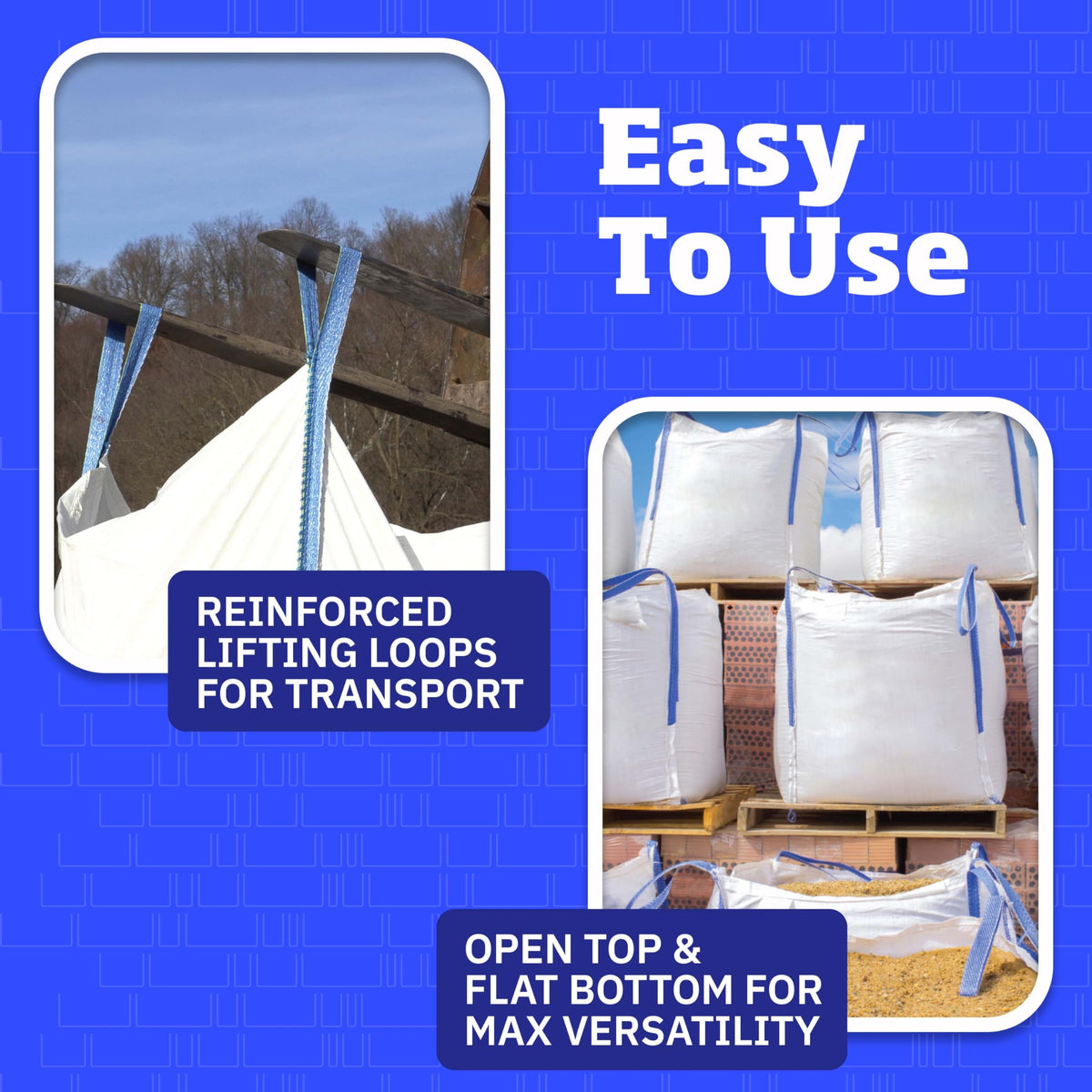 Heavy Duty 100 Gallon Bulk Bags B404247