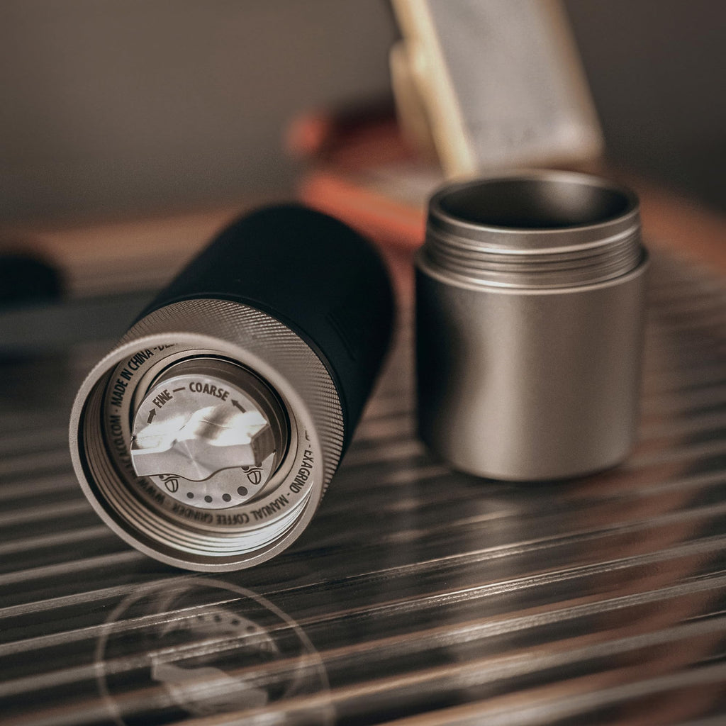 Manual 38mm Stainless Steel Conical Burr Coffee Grinder V115