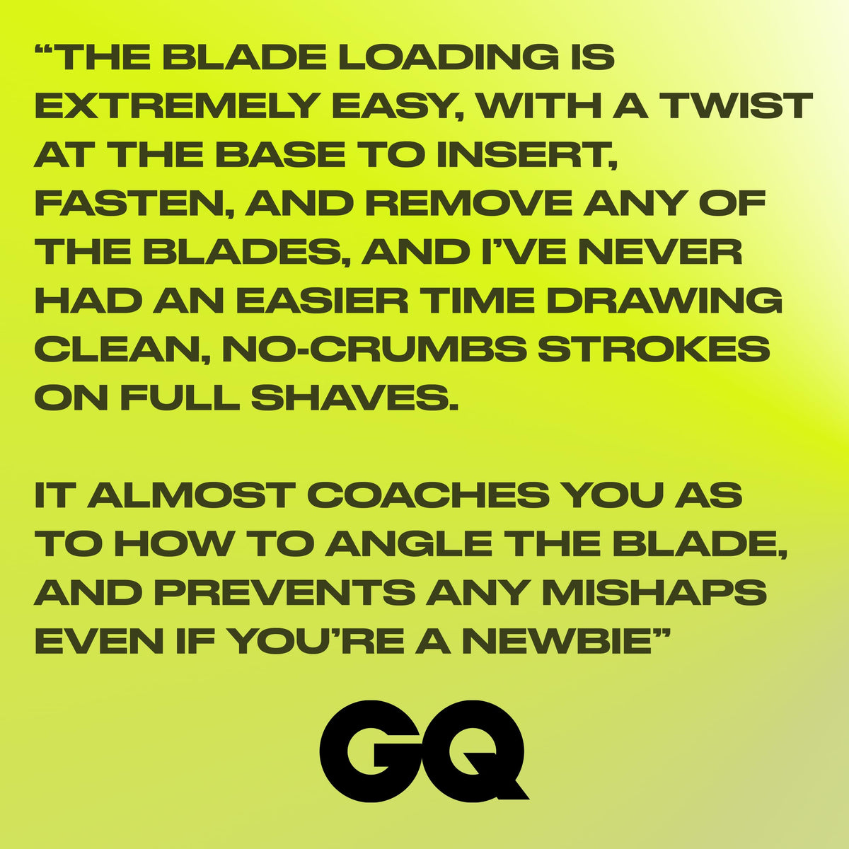 Black All-Metal Single Blade Razor V720654