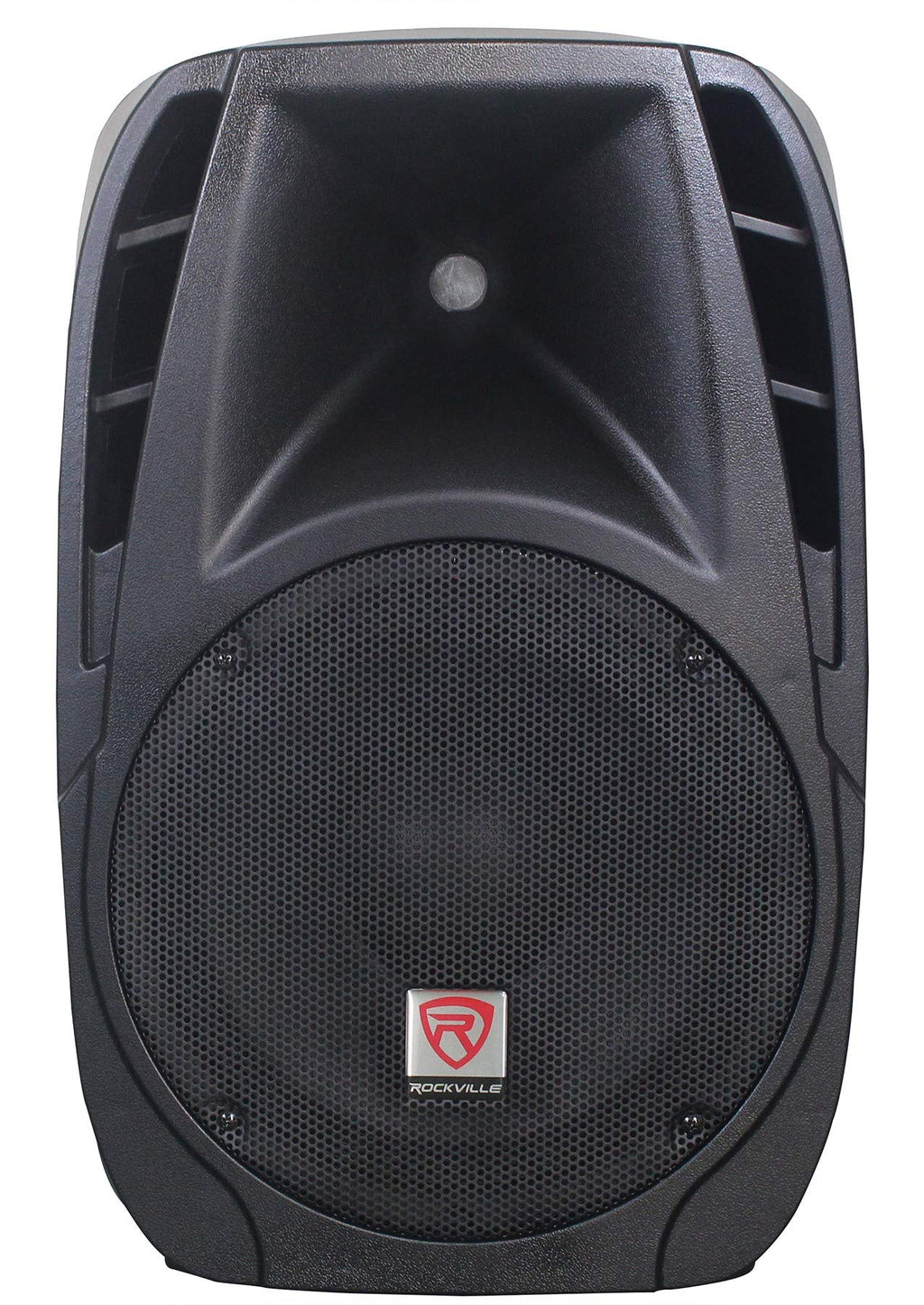 12" Passive PA Speaker System with Metal Wired Mics and Stands E52568