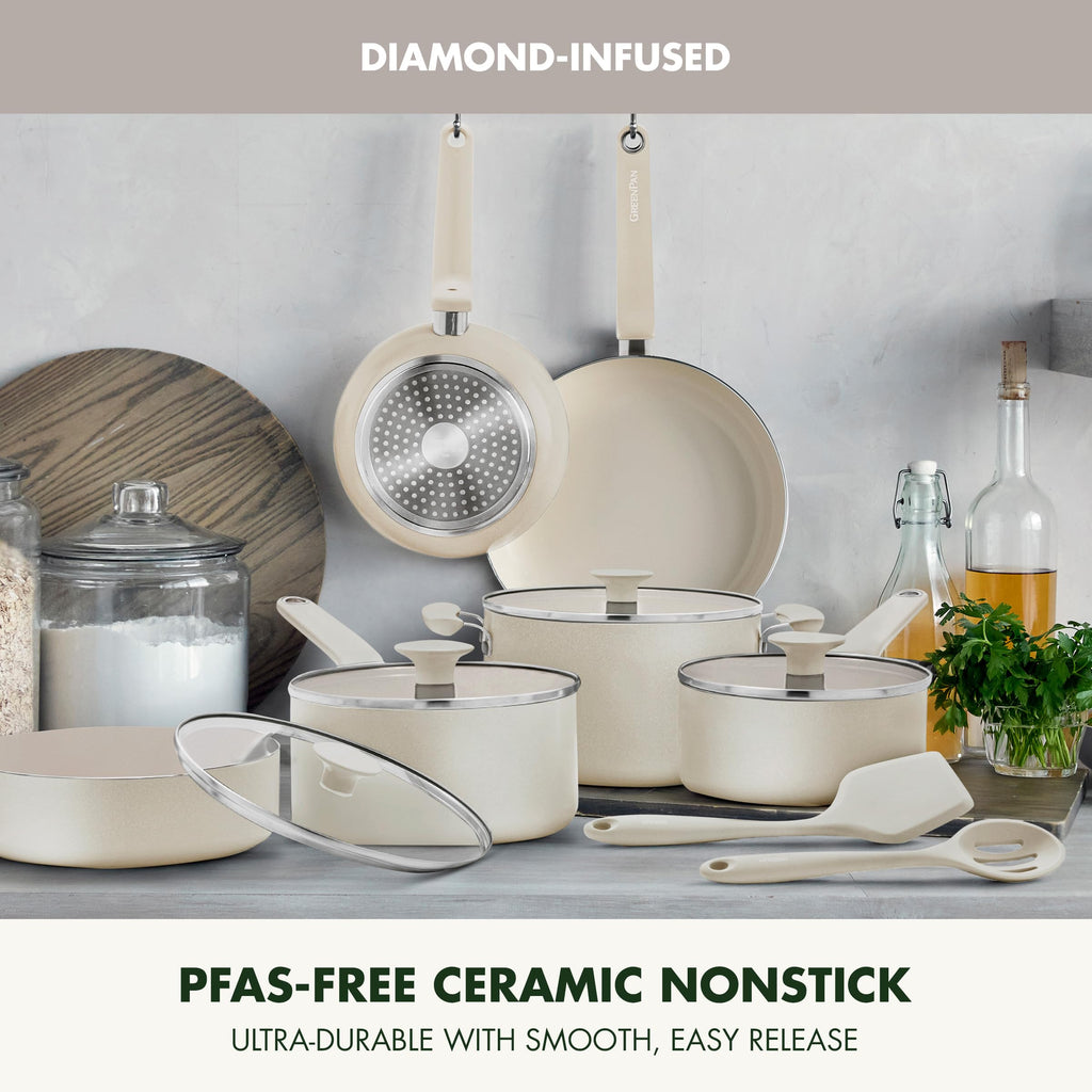 12 Piece Ceramic Nonstick Cookware Set S615