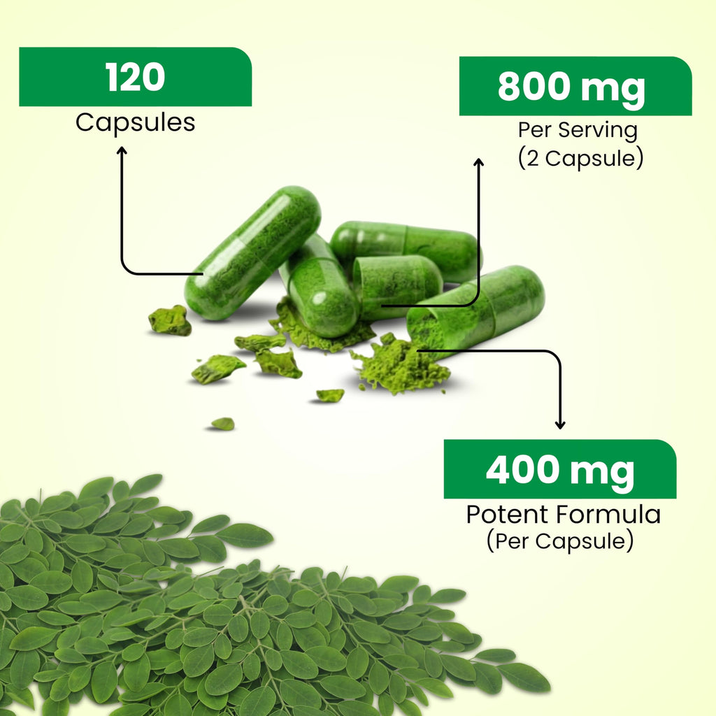 Moringa Capsules 120 Capsules O5129