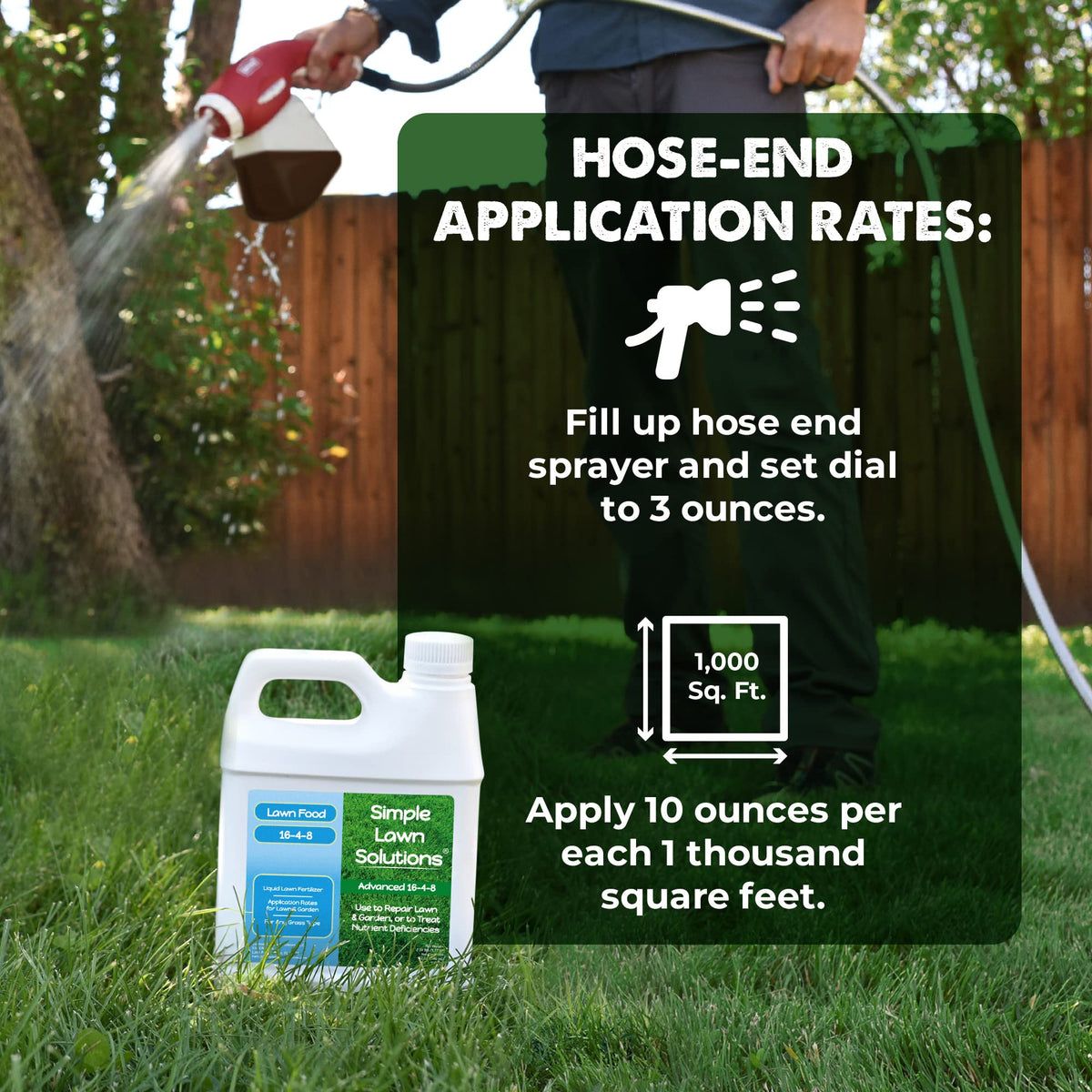 16-4-8 Liquid Lawn Fertilizer Concentrated Spray I873
