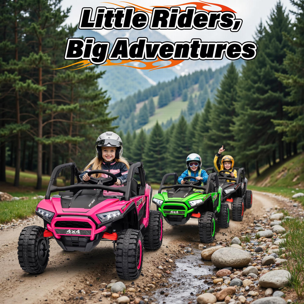 24V 2 Seater 4X4 Off-Road UTV Ride on Car E42248