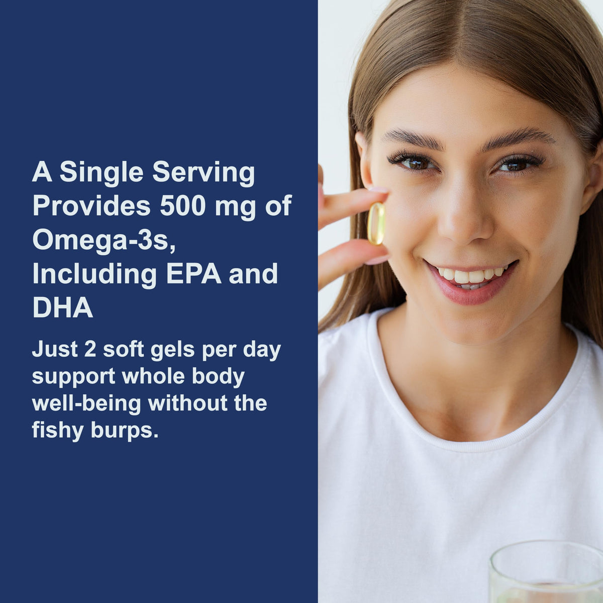 Salmon Oil 500 mg Omega-3s 300 Softgels X699