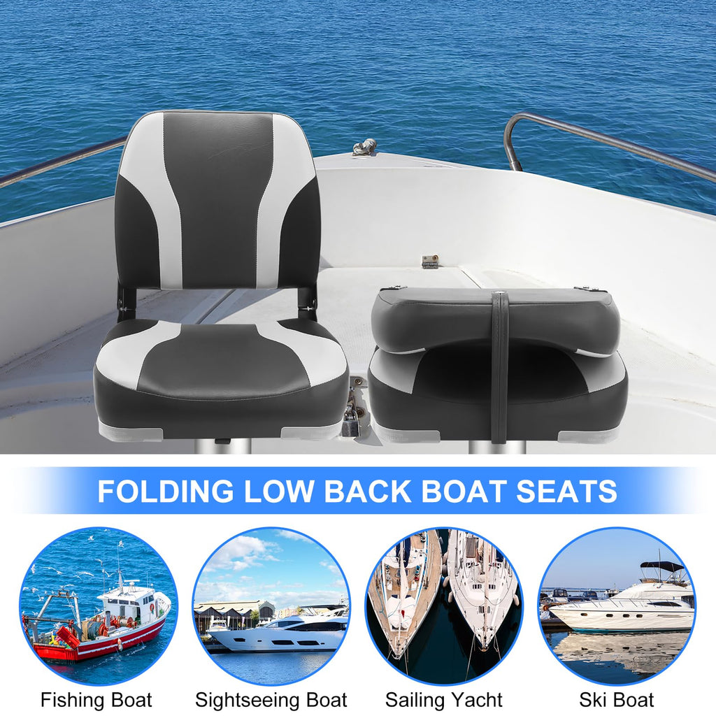 Folding Boat Seat 2 Pack I713