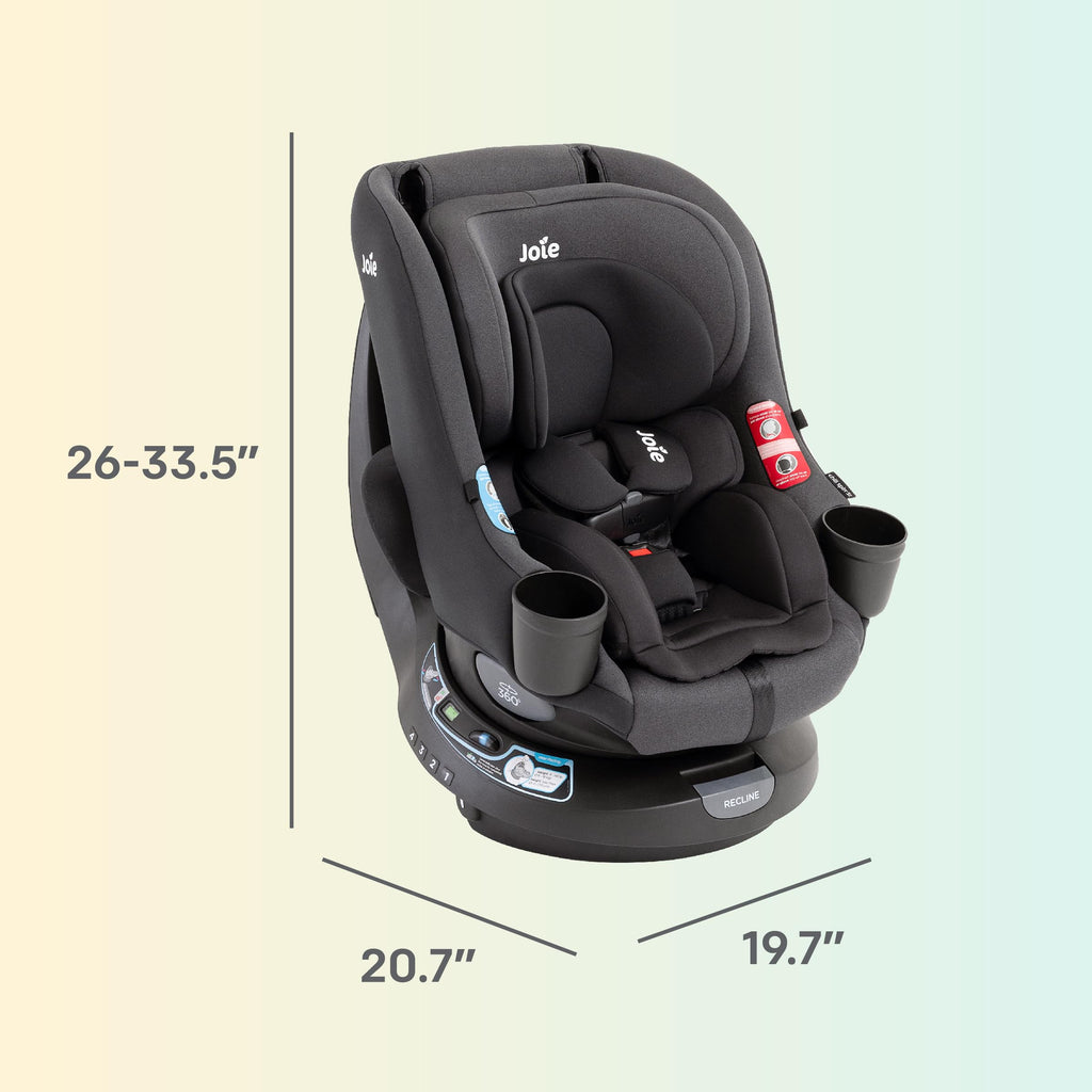 2-in-1 Rotating Convertible Car Seat A77146