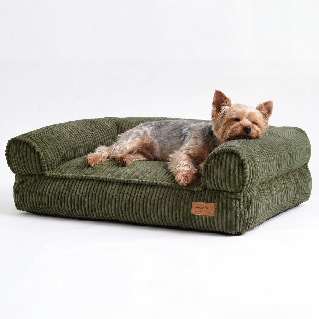 Corduroy Waterproof Washable Cover Dog Couch Bed S439