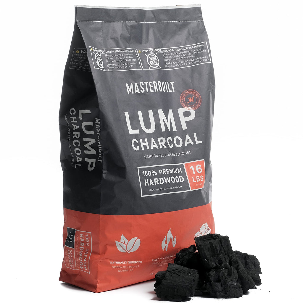 16 lb Lump Charcoal + 48 Fire Starters Bundle U5500