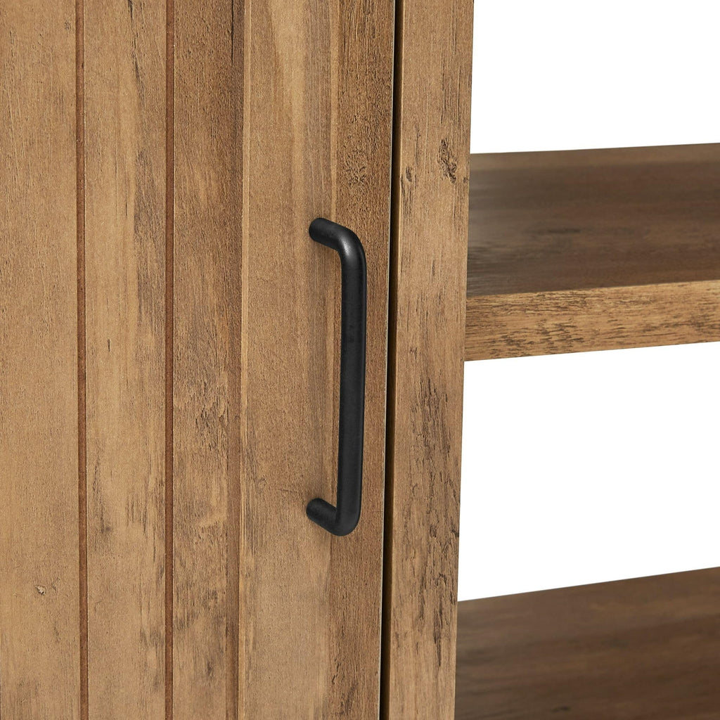 Rustic 70 in TV Stand with 2 Storage Cabinets Z8171