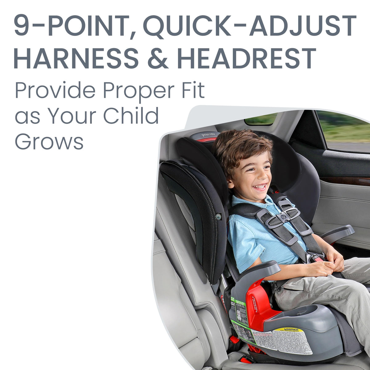 2-in-1 High Back Booster Car Seat Z9000