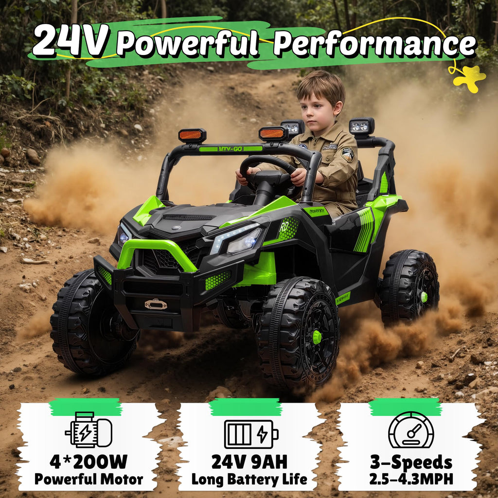 24V 2 Seater Ride on UTV with Remote Control U687038