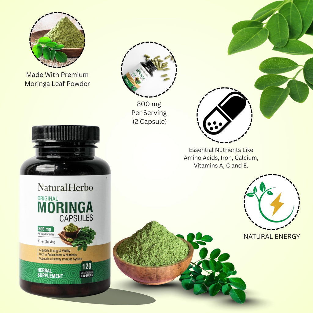 Moringa Capsules 120 Capsules O5129