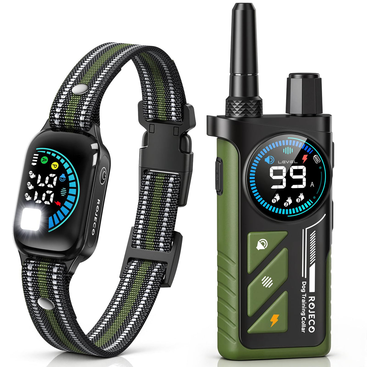 2-in-1 Dog Shock Collar & Dog Bark Collar K47992