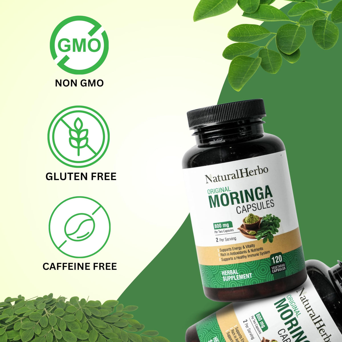 Moringa Capsules 120 Capsules O5129