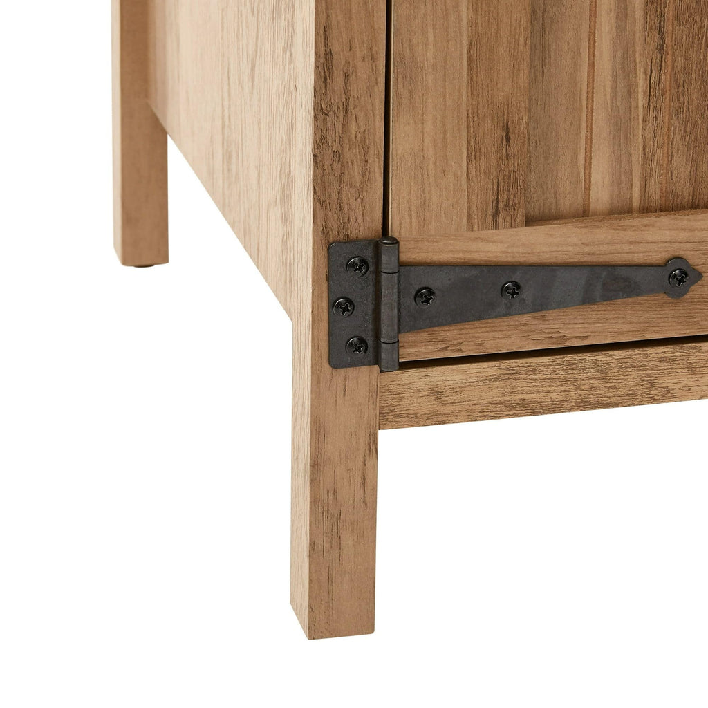 Rustic 70 in TV Stand with 2 Storage Cabinets Z8171