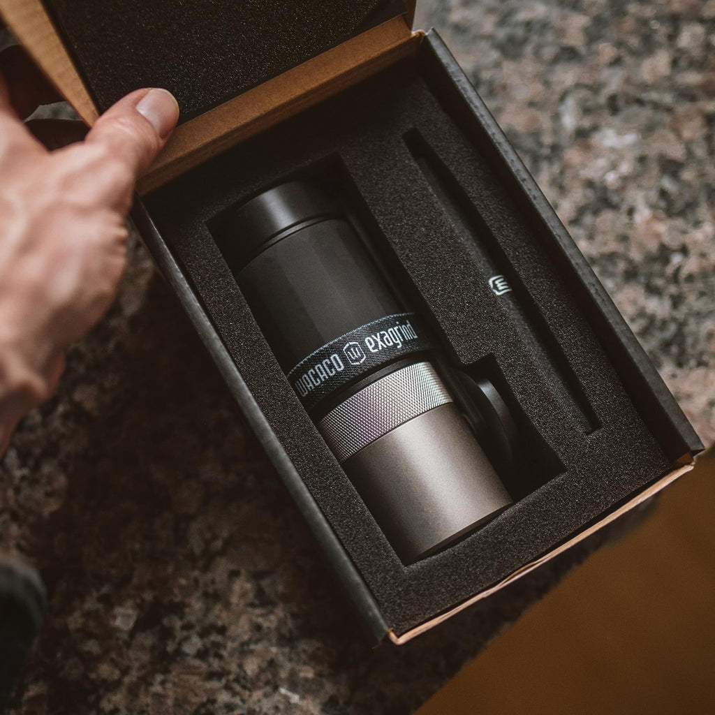 Manual 38mm Stainless Steel Conical Burr Coffee Grinder V115