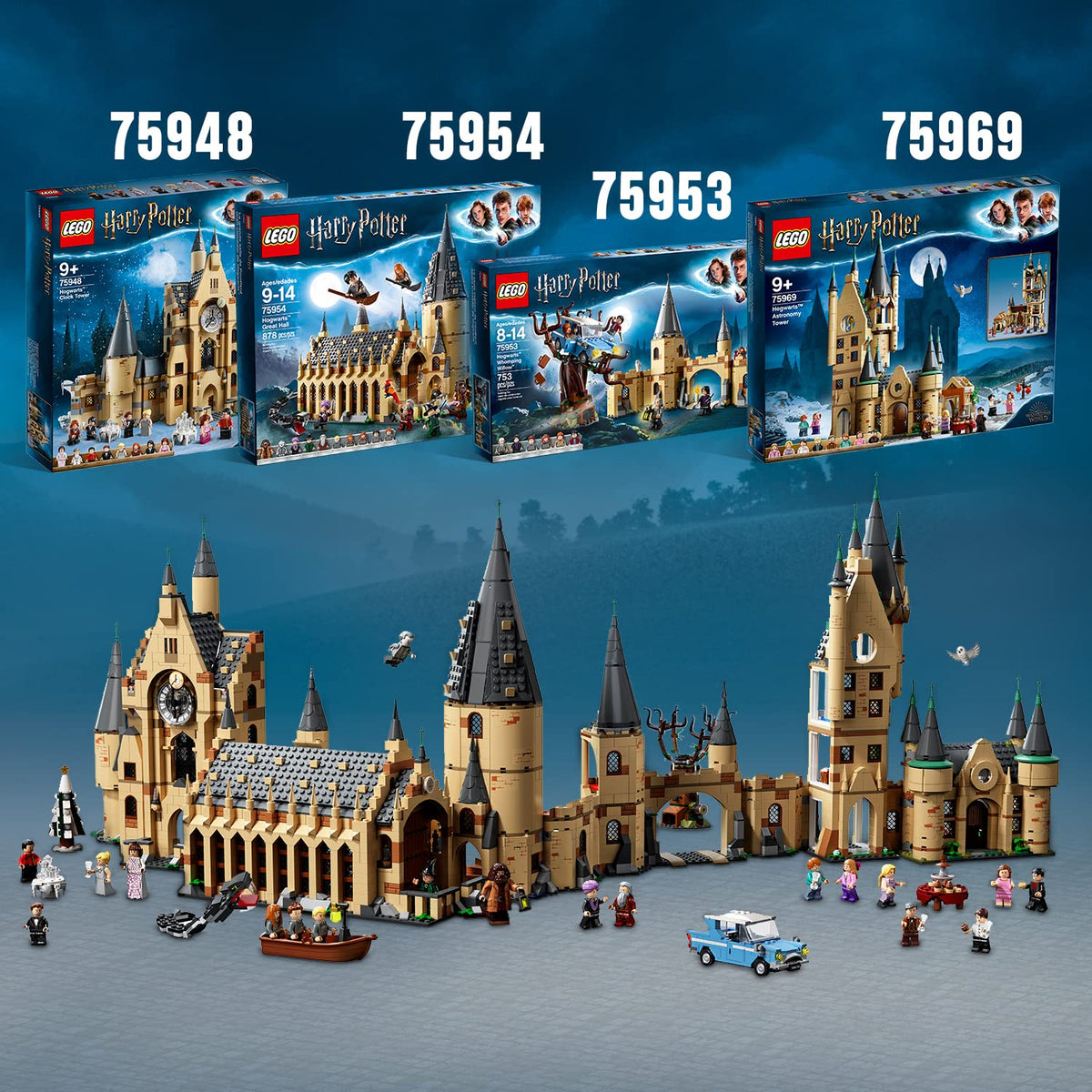 Lego Harry Potter Hogwarts Castle Astronomy Tower Toy I81976