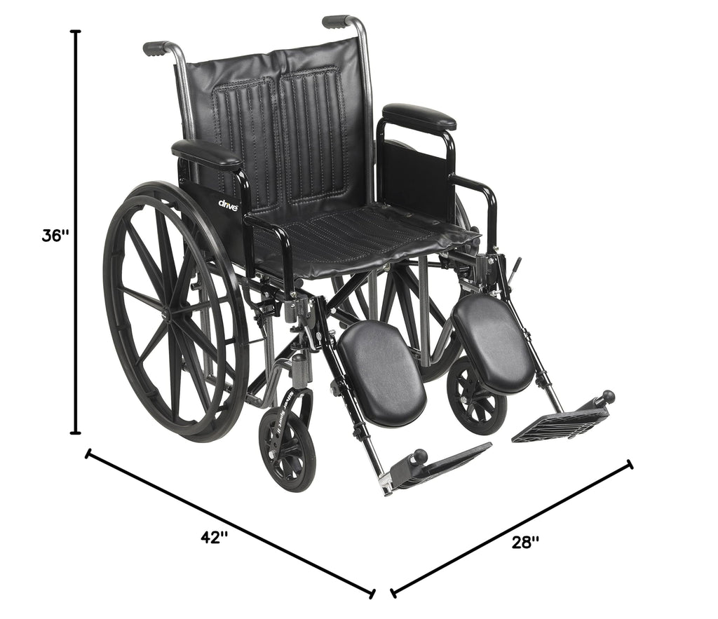 Silver Sport 2 Transport Wheelchair L694019