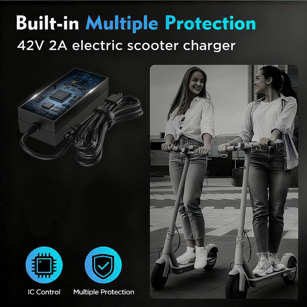 42V 2A Electric Scooter Charger O51771