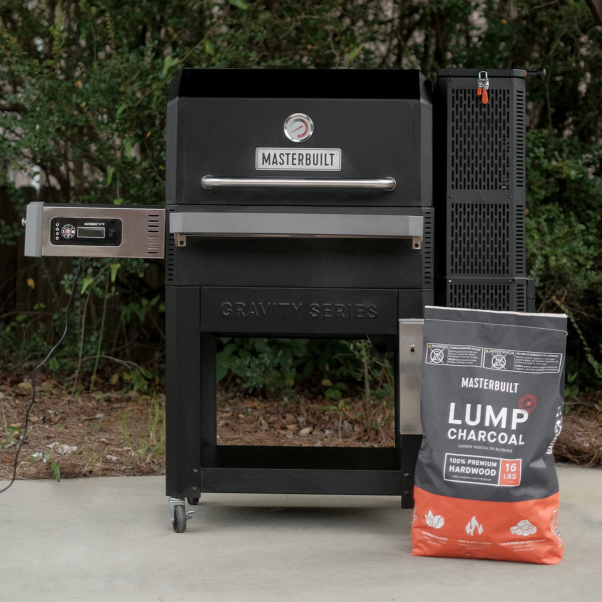 16 lb Lump Charcoal + 48 Fire Starters Bundle U5500