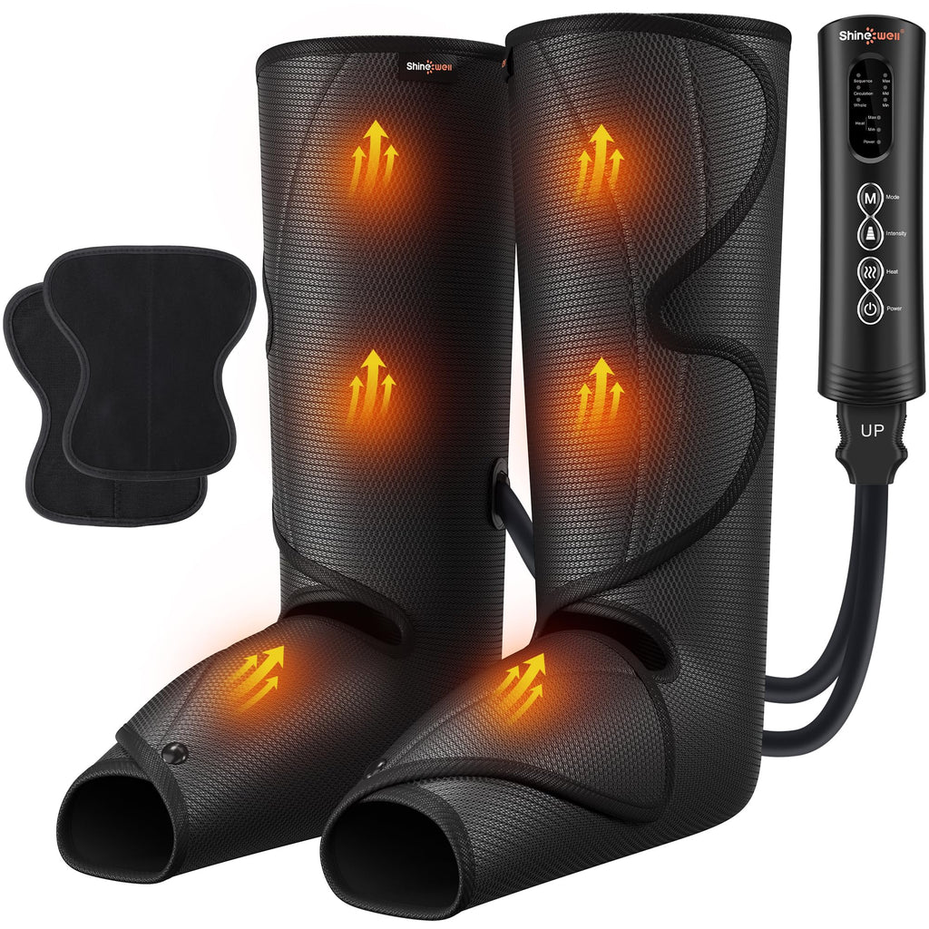 Air Compression Leg Massager with Heat J2498