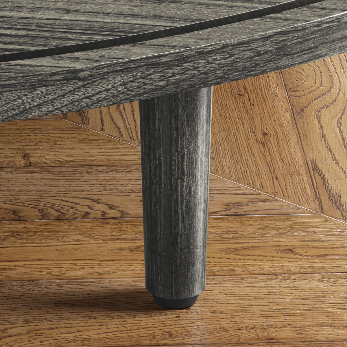 Round Coffee Table, 31.5" Lift-Top with Storage, Grey Y428364