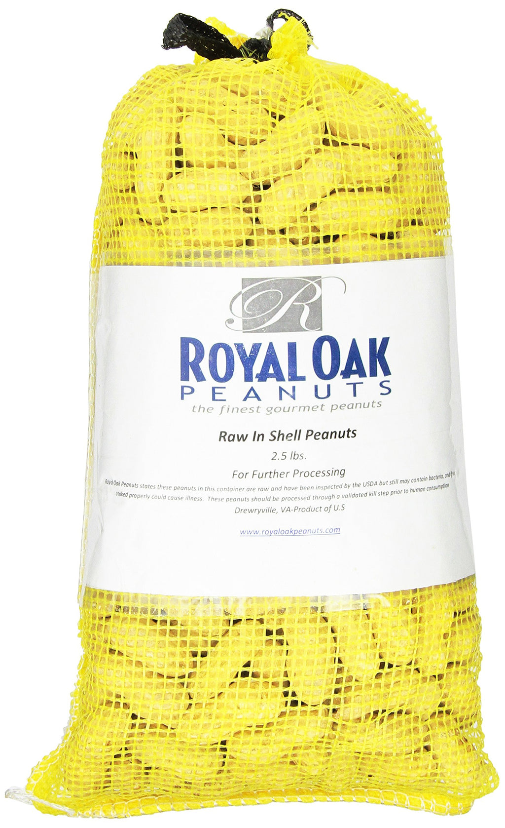 Raw In-Shell Peanuts 2.5 Pound Bags Pack of 3 D506186