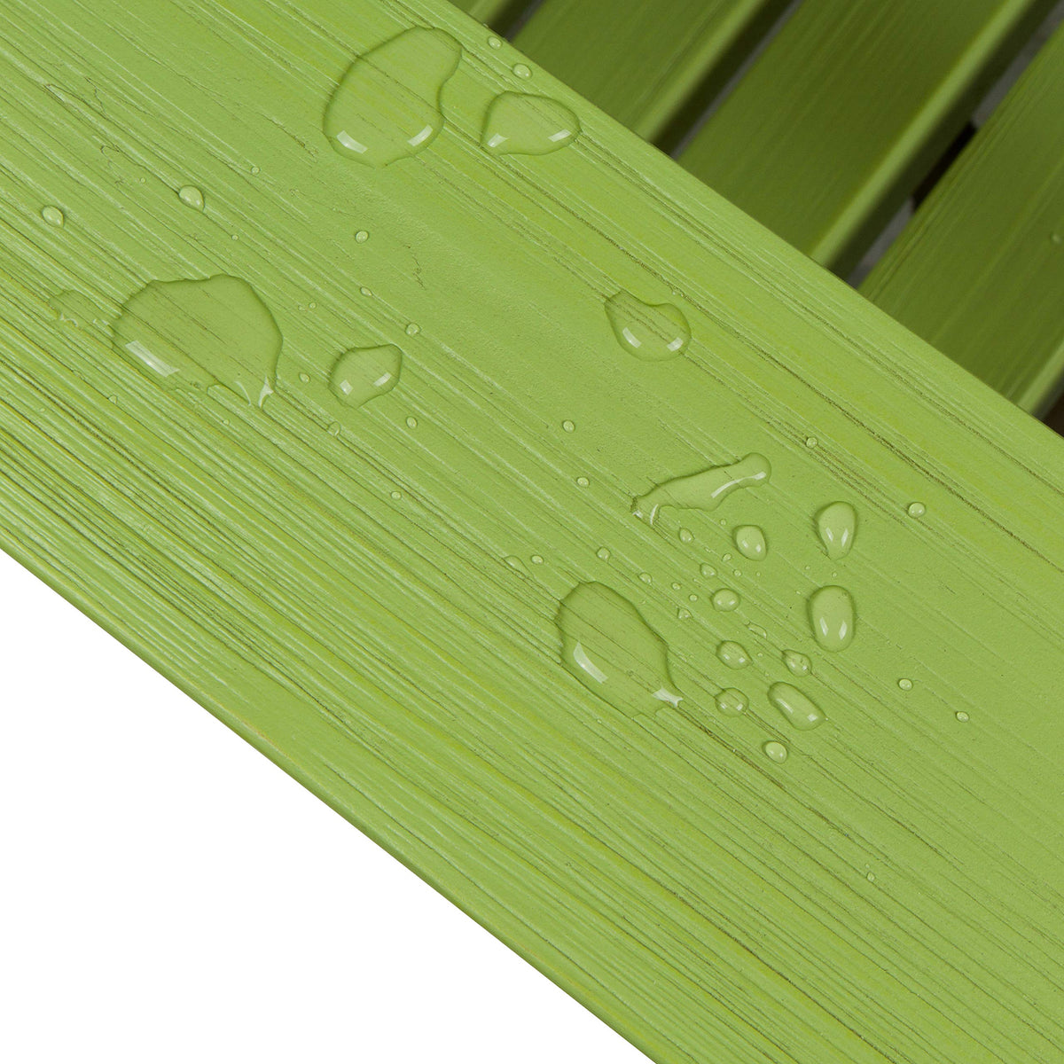 Lime Green Wooden Adirondack Chair D5886