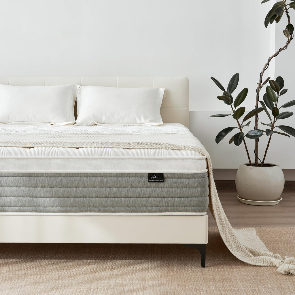 12 Inch Medium Firm Full Size Hybrid Mattress in a Box L589930
