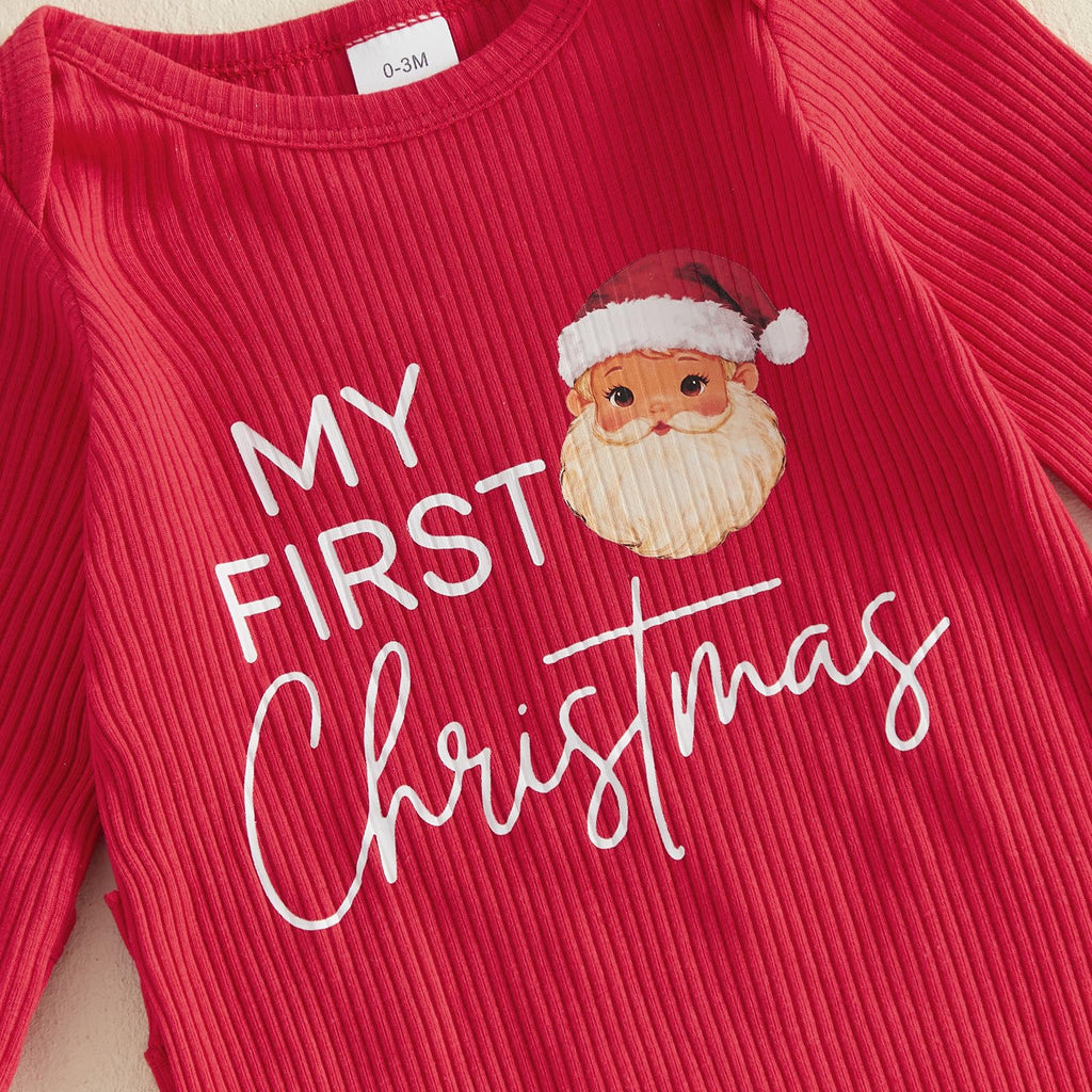Baby Girl Long Sleeve Romper Headband V5484