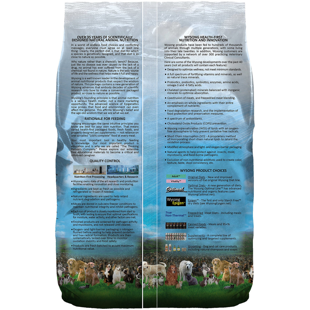 Dry Dog/Cat Food, 5 lb W935